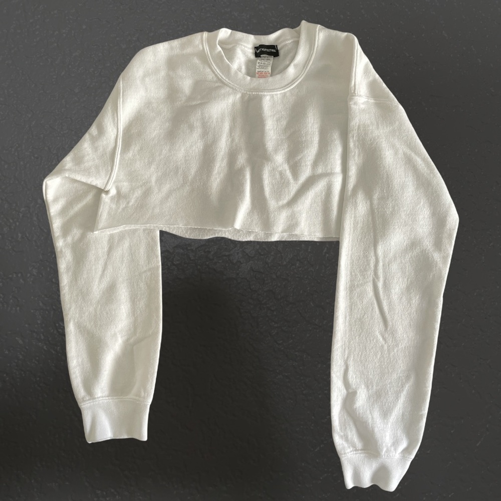 PrettyLittleThing White cropped jacket